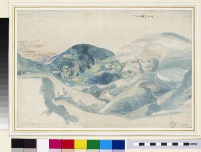 Ansicht des Val de Cembra (Wehlsch pirg), 1494 von Albrecht Dürer